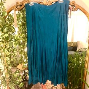 RAFAEL Ocean Blue Full Skirt